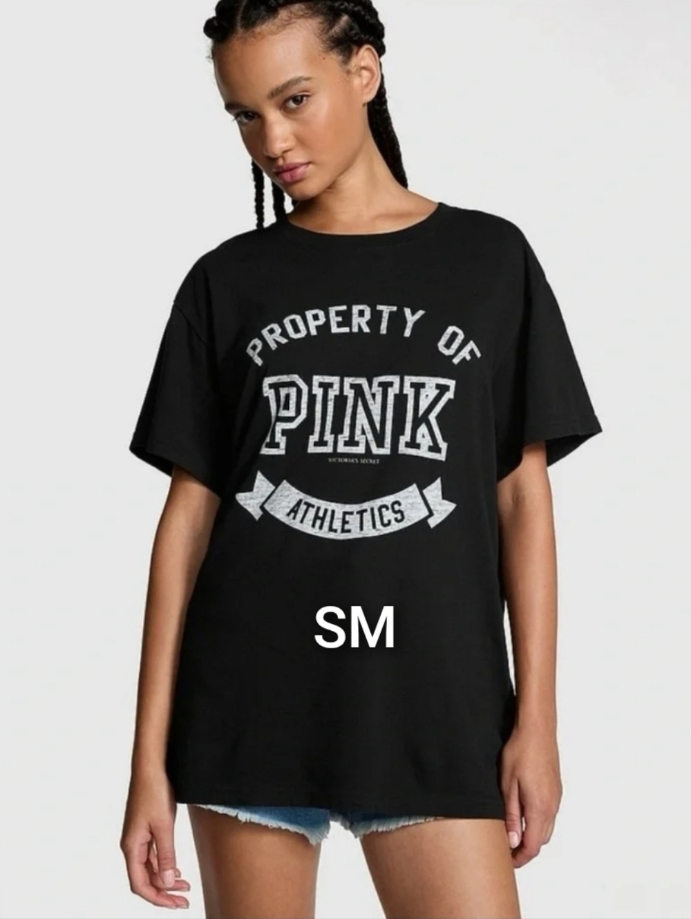SZ SMALL VS PINK CAMPUS TEE.